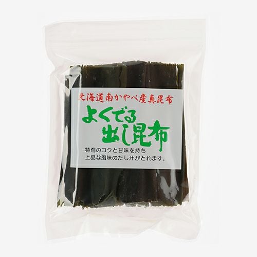 北海道南かやべ産真昆布 よくでる出し昆布 60g | カドヤ株式会社